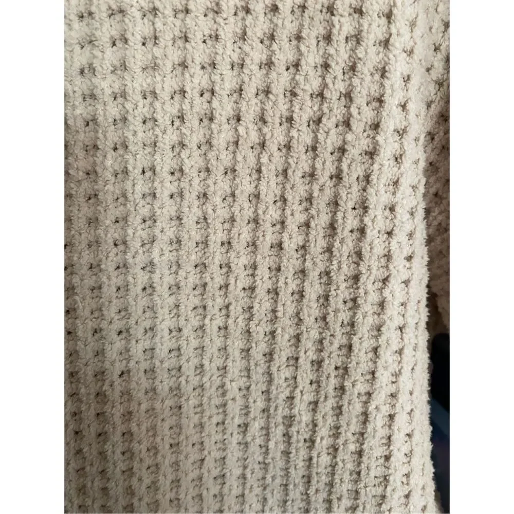 Moon & Madison women’s 2 piece, matching waffle, knit set size medium - Picture 4 of 5